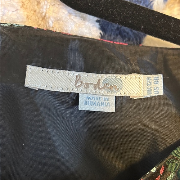 Boden Beatrice Women's Dress in Floral Jacquard US size 8/ UK size 12 - Picture 6 of 12